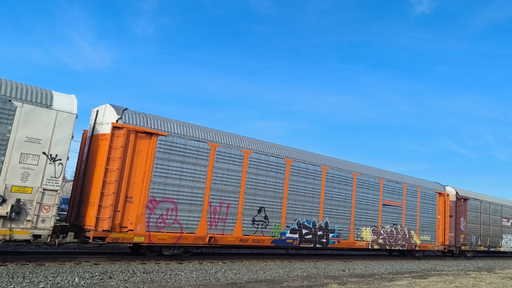 BNSF 22933 (Body) BNSF 302473 (Flat)